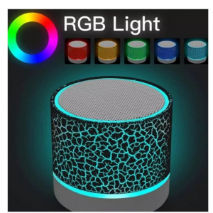 Parlante mini RGB con bluetooth