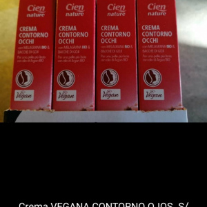 Crema vegana contorno de ojos