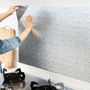 Papel aluminio adhesivo