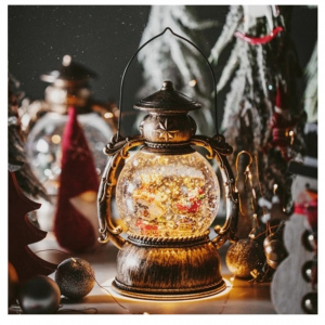 Lampara navideña de luz