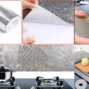 Papel aluminio adhesivo